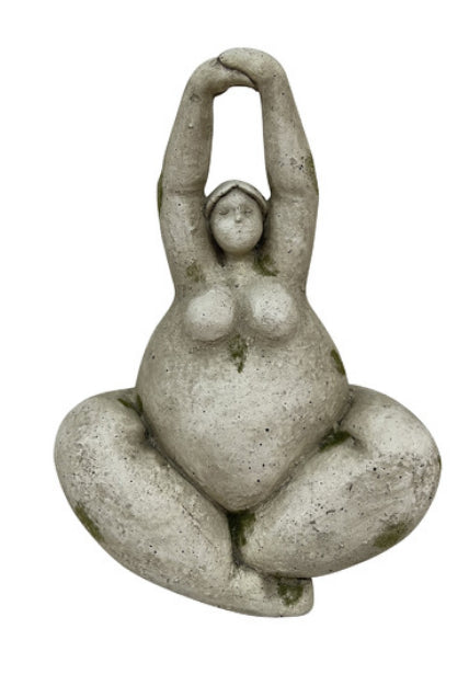 Yoga Pose Lady Statue