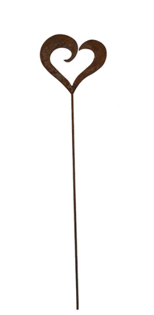 Heart Garden Stake