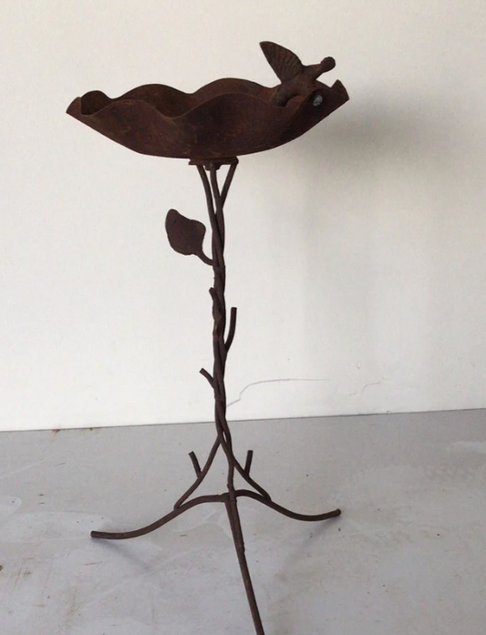 Bird Bath Rusty