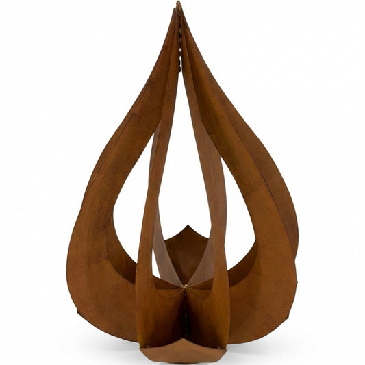 Rustic Teardrop Garden Decor