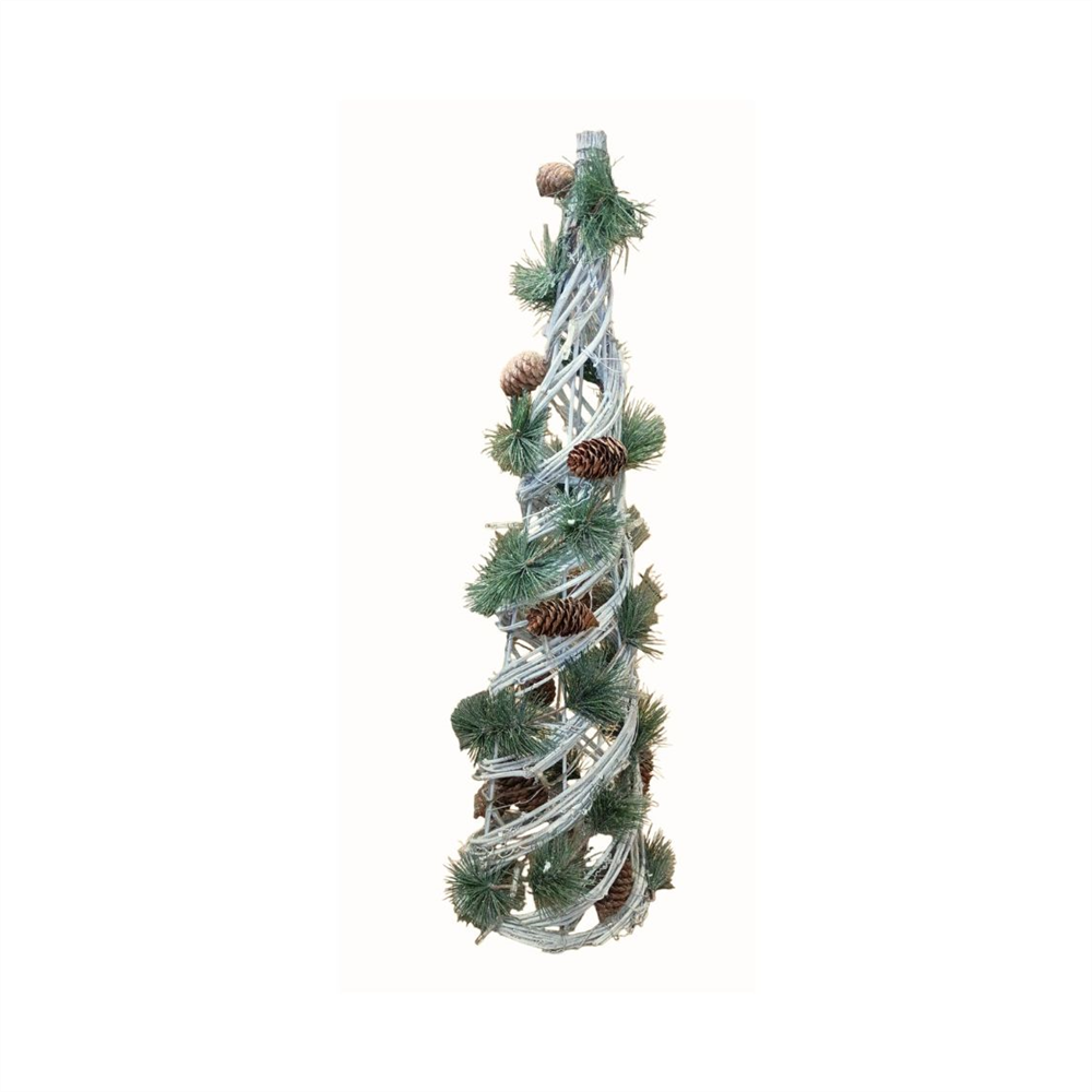 Xmas Tree-Twig Cone with 20 LED Lights