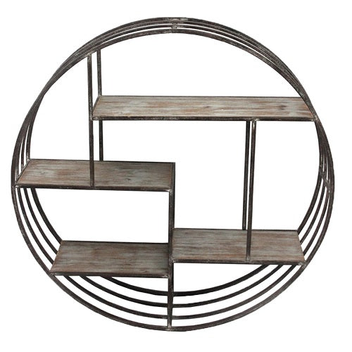 Round Floating Shelves