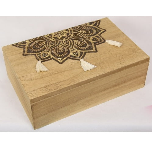 Mandala Box with Tassel