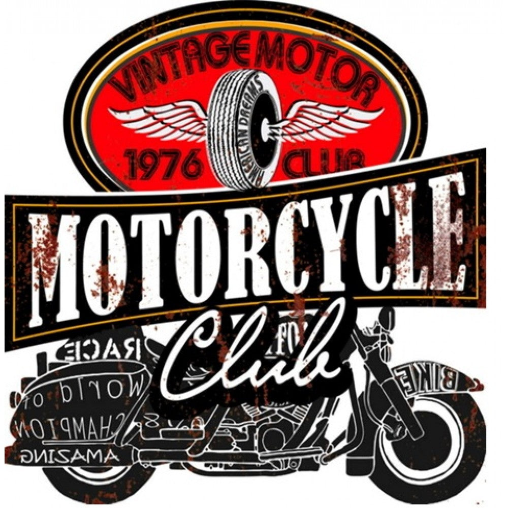 Motorcycle Club Sign