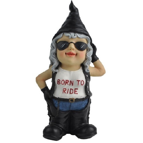 Gnome Biker Chick