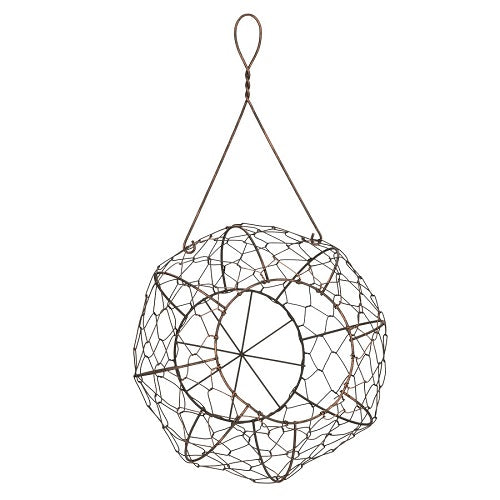 Wire Hanging Planter